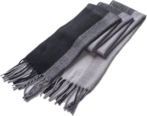 Miniatura 48 de Alpine Swiss Bufanda a cuadros para hombre, ultra suave, chal de invierno, cálido, ligero, para clima frío