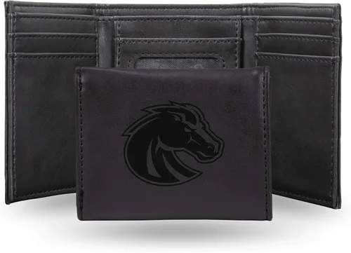 Miniatura 26 de NCAA Rico Industries - Billetera triple grabada con láser, con grabado láser, accesorio para hombre
