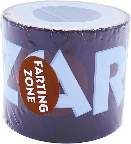 Miniatura 2 de Island Dogs Farting Zone - Rollo de cinta de precaución para fiestas, 3" x 50