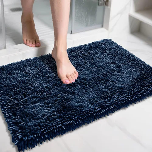 Miniatura 71 de Yimobra - Alfombra grande para baño antideslizante de 36x24 pulgadas, extra gruesa y suave, absorbente de felpilla, alfombras de baño lavables a