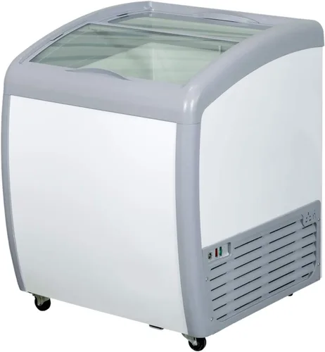 Miniatura 3 de AFE XS-160YX Congelador de pecho con tapa de vidrio curvado - 26" de ancho