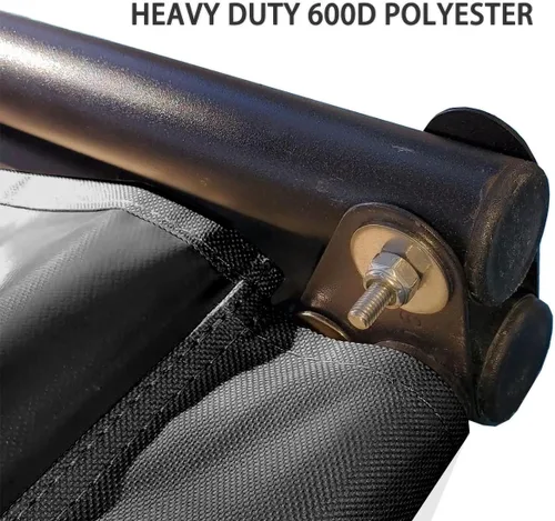 Miniatura 3 de J&C Funda de repuesto para asiento de columpio de patio, 600D, resistente, soporte de asiento de columpio para exteriores, impermeable, resistente a