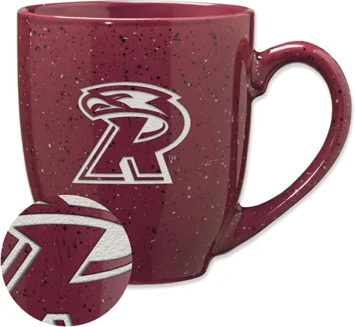 Miniatura 378 de Rico Industries NCAA Virginia Tech Hokies Maroon - Taza de café de cerámica grabada con láser, color del equipo, 16 onzas