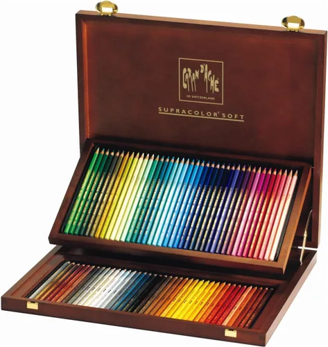 Miniatura 3 de Caran D'ache Supracolor, Caja de Madera 120 Lápices (3888.920)
