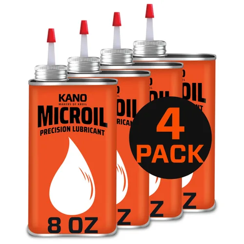 Miniatura 7 de Kroil Microil Lubricante de precisión – Aceite de goteo de baja viscosidad – Lubricante antioxidante para relojes, micrómetros y pequeños mecanismos