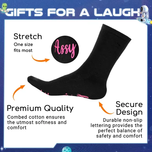 Miniatura 4 de Regalos de carreras HAPPYPOP para hombres - Regalos de lucha libre, fútbol, pesca, calcetines divertidos para él