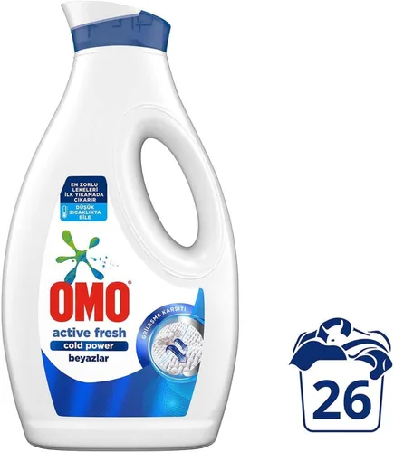 Miniatura 3 de Omo Detergente fresco activo líquido blanco 1690mL