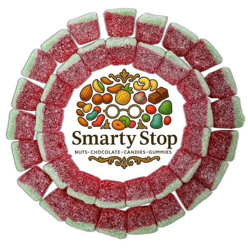 Miniatura 2 de Smarty Stop Sour Watermelon Wedge Slices Bite Gummy Candy (1 libra (paquete de 1))