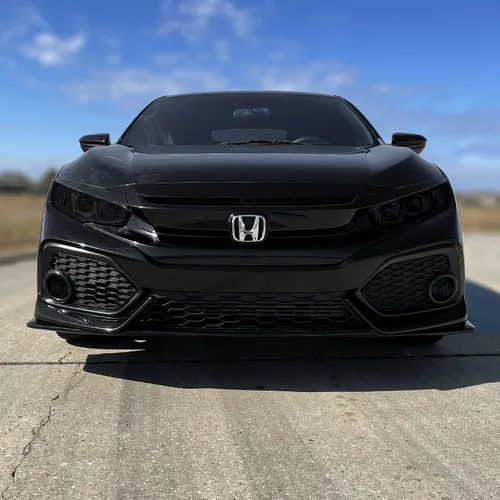 Miniatura 5 de SlickMod Vinilo precortado tintado en humo para faros delanteros y antiniebla de Honda Civic 2016-2021