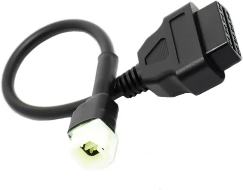 Miniatura 14 de Adaptador de Cable de Diagnóstico de 16 Pines a 6 Pines OBD2 OBDII para Motocicleta Compatible con Husqvarna