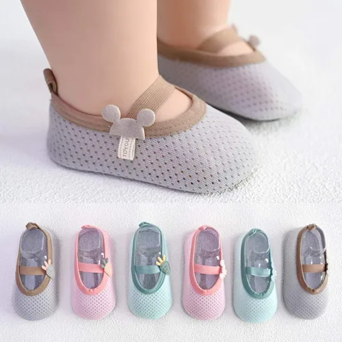 Miniatura 2 de Calcetines antideslizantes para el suelo para bebés, calcetines y zapatos antideslizantes de dibujos animados para niños pequeños