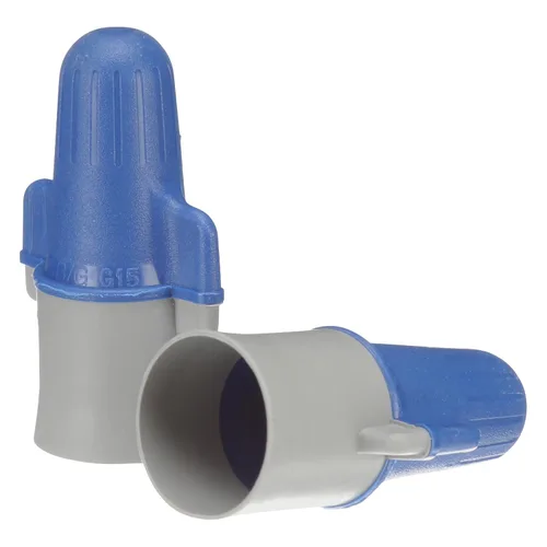 3M(TM) Performance Plus, conector de alambre B/G+JUG, azul/gris, 14-6 AWG (paquete x 250 unidades)