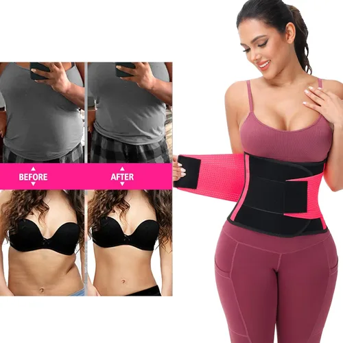 Miniatura 3 de VENUZOR Cinturón de entrenamiento de cintura para mujer – Faja reductora de cintura – Cinturón adelgazante – Cinturón deportivo (grado UP)
