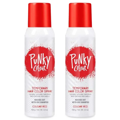 Miniatura 31 de Punky - Spray de color temporal para el cabello – naranja tigre, tinte temporal vívido al instante para mujeres, se lava, spray