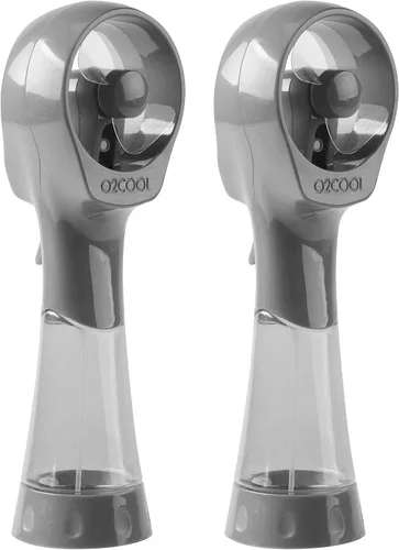 Miniatura 11 de O2COOL Elite Ventilador de nebulización de agua portátil con batería (azul)