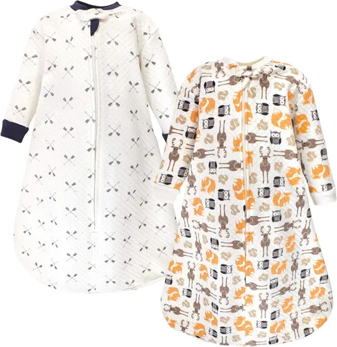 Miniatura 37 de Hudson Baby Saco de dormir unisex para bebé acolchado premium de manga larga y manta vestible Fútbol