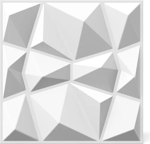 Miniatura 9 de INMOZATA Paneles de pared 3D para decoración de pared interior, paquete de 33 paneles decorativos de pared de 12 x 12 pulgadas con diamantes, panel