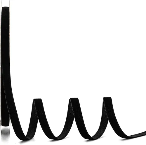 Miniatura 9 de Cinta de terciopelo negro de 1-1/2 pulgadas x 20 yardas, ideal para envolver regalos, lazos para el pelo, Navidad, decoración de fiesta de boda