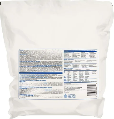 Miniatura 2 de Clorox Healthcare Toallitas desinfectantes limpiadoras de peróxido de hidrógeno, 12 x 11 pulgadas, repuesto para cubo, 185