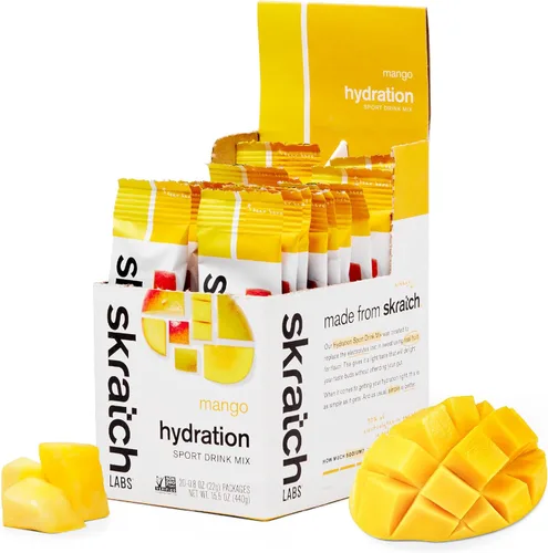Miniatura 16 de Skratch Labs Paquetes de hidratación – Mezcla de bebida de hidratación, lima limón (20 unidades) – Paquetes de electrolitos en polvo desarrollados