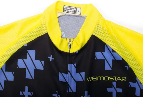Miniatura 130 de Nuevo Pro cremallera completa hombres ciclismo Jersey manga corta Riding Shirt USA