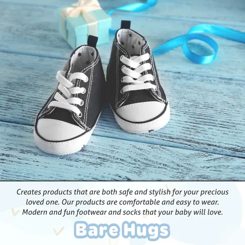 Miniatura 7 de BARE HUGS Mocasines de estilo de zapato de barco para bebés (ver más colores y tamaños)