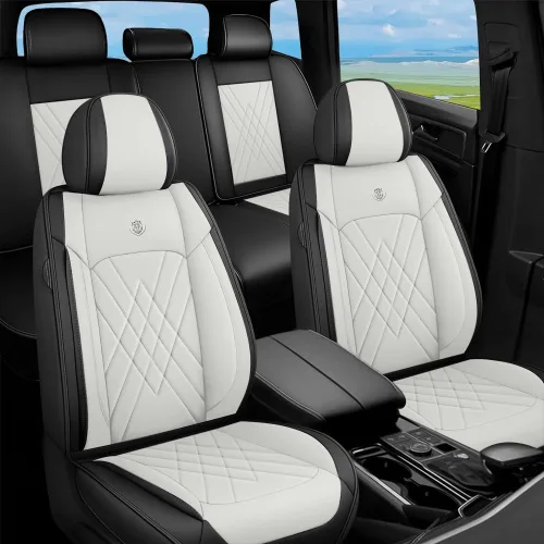 Miniatura 10 de Fundas de Asientos Compatibles con Toyota Corolla 2015-2026 Funda de Asiento de Automóvil de Cuero, Elegante Impermeable Transpirable Fácil
