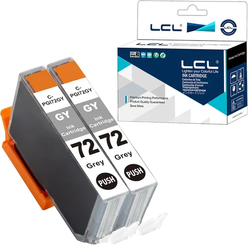 Miniatura 11 de LCL Cartucho de tinta de repuesto compatible para PGI-72 PGI-72CO Pro-10 Pro-10s (paquete de 2 optimizadores Chroma)