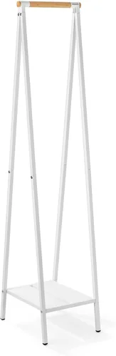 Miniatura 9 de Brabantia - Perchero Linn - Multifuncional - Ahorro de espacio - Estantes ajustables - Colgador de armario - Tendedero - Independiente - Estable