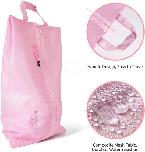 Miniatura 2 de pack all Bolsas de viaje resistentes al agua, organizador de zapatos con cremallera, para hombres y mujeres