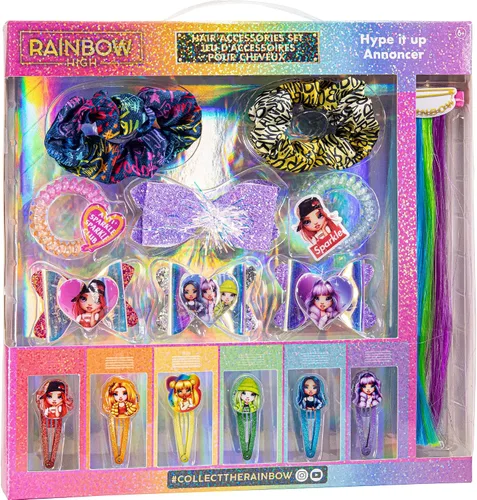 Miniatura 8 de Rainbow High - Townley Girl - Juego de accesorios para el cabello, regalo para niños, adolescentes y niñas, a partir de 3 años (15 unidades)