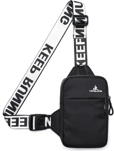 Mini bolso bandolera para mujeres y hombres, bolsa cruzada pequeña, mochila de hombro, riñoneras, bolsa de pecho casual para teléfono para viajes,
