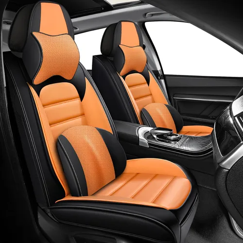 Miniatura 23 de Cubiertas de asiento ILMO para camiones 2009-2026 F150, 2011-2026 F250 F350 XL XLT Super Duty Crew Cab Lariat King Ranch Platinum, protectores