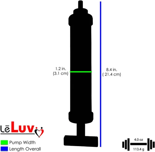 Miniatura 7 de LeLuv 7" clásico a prueba de ducha vibrador multivelocidad masajeador - negro