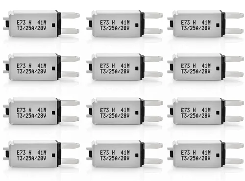 Miniatura 15 de Kit surtido de fusibles de cuchilla de perfil bajo con reinicio manual ATM, fusibles de cuchilla mini 5A 6A 7.5A 10A 15A 20A 25A 30A Amp, fusibles