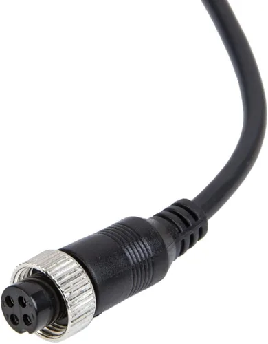 Miniatura 3 de Cable de extensión de video de coche de 16 pies y 16.4 ft, 4 pines, resistente al agua, a prueba de golpes, para cámara de visión trasera CCTV