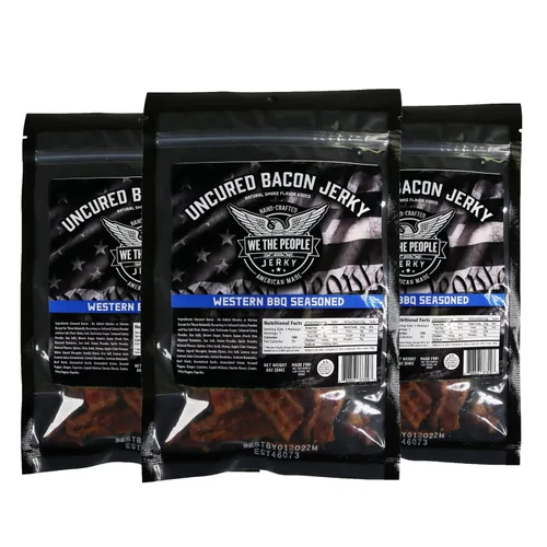 Miniatura 10 de We The People Fundas - Humo de madera de manzano - Cecina de tocino - Bolsa de 2 oz