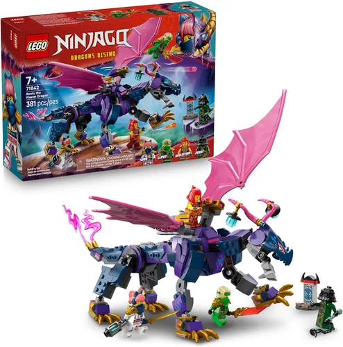 LEGO NINJAGO Rontu El Dragón Maestro - Kit de construcción de modelo de dragones en ascenso para niños y niñas, a partir de 7 años - Juguete para