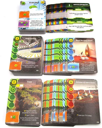 Miniatura 9 de Stronghold Games Terraforming Mars Ares Expedition - Juego de cartas Edición coleccionista, 1 a 4 jugadores, naranja