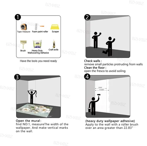 Miniatura 5 de Hermoso papel tapiz floral 3D Dormitorio Flores modernas murales Tendencia Oficina Decorativo Sala de estar fondo de televisión Gran mural de pared