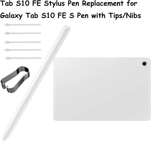 Miniatura 6 de Tab S10 FE S Pen Reemplazo para Samsung Galaxy Tab S10 Fe, S10 Lite, Tab S10 FE Stylus Pen Reemplazo para Galaxy Tab S10 FE S Pen con puntas/puntas