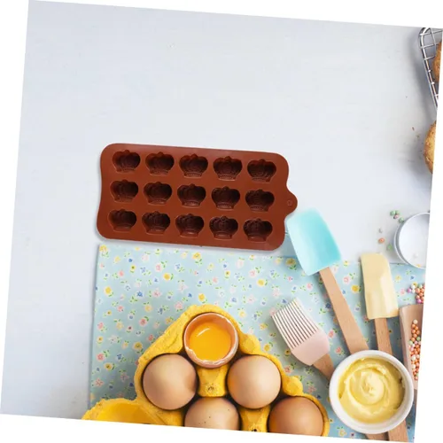 Miniatura 7 de Molde de silicona de corona de 3 piezas, molde para hornear, molde de proteína, moldes para dulces, moldes de goma, moldes de azúcar, moldes