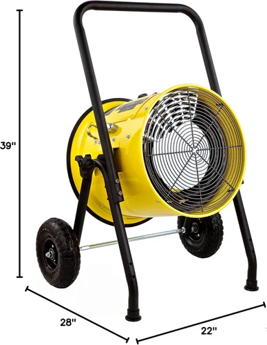 Miniatura 8 de DR. INFRARED HEATER DR-PS11524 Salamandra Construction 15000 vatios, monofásico, ventilador portátil de 240 voltios calentador eléctrico forzado