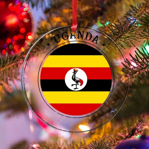 Miniatura 9 de Decoraciones para árbol de Navidad de Bangladesh, adornos de bandera nacional de Bangladesh para árbol de Navidad, regalo de recuerdo de país
