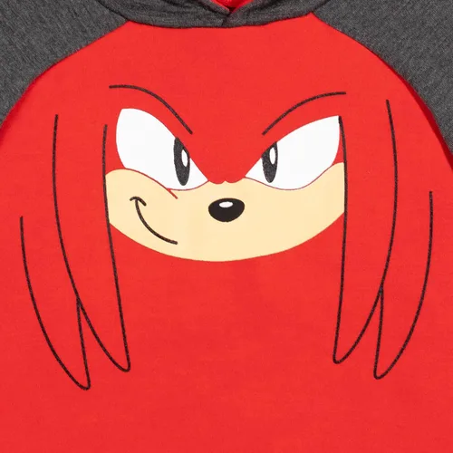Miniatura 4 de SEGA Tails Sonic The Hedgehog Knuckles - Sudadera con capucha para niños pequeños y grandes