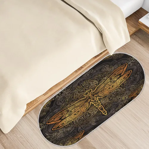 Miniatura 16 de cfpolar Alfombras de baño antideslizantes de girasoles blancos con margaritas blancas, tapete de baño de microfibra absorbente, lavable a máquina