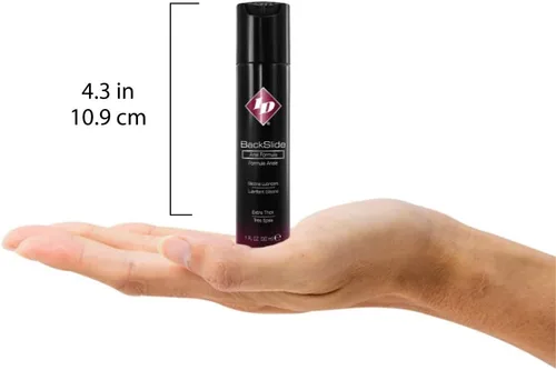 Miniatura 3 de ID Backslide - Lubricante personal - Lubricante anal, silicona, botella de 1 onza líquida