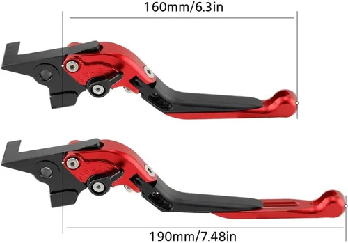 Miniatura 3 de Palancas de embrague de freno para Yamaha MT09 MT 07 2021 para Tracer 900 700 XJ6 FZ6 FZ8 XSR Moto Asa de freno plegable ajustable