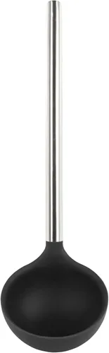 Miniatura 10 de Tovolo Cucharón de silicona con mango de acero inoxidable para cocinar conservas, servir sopa, ponche de sopa, salsa de guiso, cuchara grande