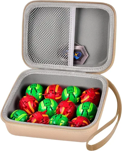ALKOO Toy Storage Box Compatible with Bakugan Battle Planet 12PCS, Case for Bakugan Toys 2023/ for BakuCores/for Armored Alliance/for Geogan Rising,
